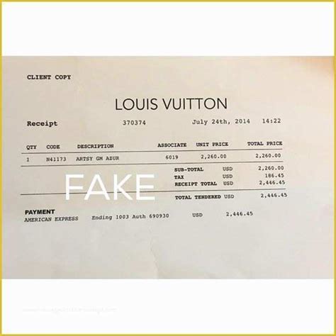 louis vuitton receipt|louis vuitton receipt online.